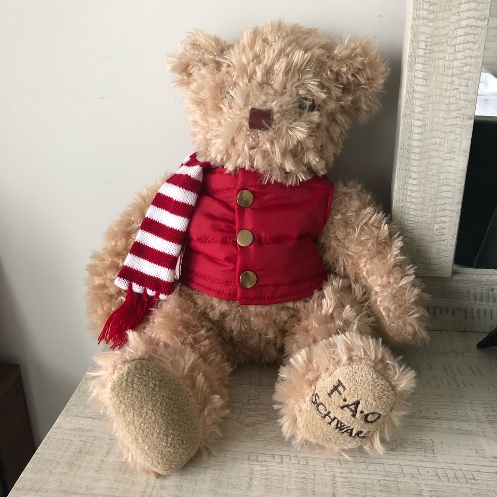 FAO Schwarz Christmas Bear